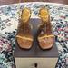 Louis Vuitton Shoes | Authentic Louis Vuitton Wedges | Color: Yellow | Size: 5.5