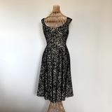 Anthropologie Dresses | Mirror Of Venus Dress | Color: Black/Cream | Size: 2