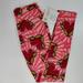 Lularoe Pants & Jumpsuits | Lularoe Os Valentine's Day Hearts Leggings | Color: Pink/Red | Size: One Size (2-10)