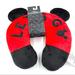 Disney Other | New Disney Mickey Mouse “Let’s Go” Disney World Disneyland Neck Pillow | Color: Black/Red | Size: Os