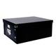 Snap-N-Store File Storage Box, A3 Size, Black, 2 Pack