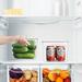 Sorbus Storage Clear Bins W/Lid, Stackable Pantry Organizer Box Containers For Organizing Kitchen Fridge, Cabinet, Bathroom Supplies | Wayfair