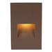 WAC Landscape Lighting Low Voltage Step Light Metal in Brown | 5 H x 3 W x 1.5 D in | Wayfair 4021-27BZ