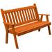 Pine 6' Traditional English Garden Bench