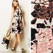 Anthropologie Dresses | Anthropologie Maeve Photoflora Color Block Mixed Print Floral Dress 0 2 Xs Cute! | Color: Black/White | Size: Xs