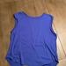 American Eagle Outfitters Tops | American Eagle Sleeveless Top With Opening In Back | Color: Blue | Size: L