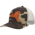 Men's Local Crowns Camo New York Icon Woodland State Patch Trucker Snapback Hat