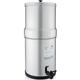 British Berkefeld Gravity Water Filter System - 6L Stainless Steel Water Filter System for Home with 2 Doulton NSF certified Ceramic Ultra Sterasyl Cartridges | Travel Drinking Water System