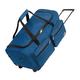 MONZANA® Travel Duffel Bag | 85L | 2 Smooth Running Wheels | 3 Outer Pockets | Lightweight | Foldable | Gym Bag Sports Holdall | Large Travel Hand Luggage | Dark Blue