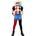 Funidelia | Harley Quinn Costumes OFFICIAL for girl Superheroes, Suicide Squad, Villains - Costumes for kids, accessory fancy dress & props for Halloween, carnival & parties - Size 5-6 years