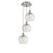 Innovations Lighting Bruno Marashlian Athens Water Glass 14 Inch 3 Light Multi Light Pendant - 113B-3P-AB-G1215-8