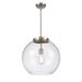 Innovations Lighting Bruno Marashlian Athens 15 Inch Large Pendant - 221-1S-SN-G122-16-LED