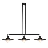 Innovations Lighting Bruno Marashlian Appalachian 44 Inch 3 Light Linear Suspension Light - 213-AB-MFR-AB-12-LED