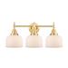 Innovations Lighting Bruno Marashlian Caden 26 Inch 3 Light Bath Vanity Light - 447-3W-SG-G71-LED