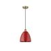 Innovations Lighting Bruno Marashlian Plymouth Dome 9 Inch Mini Pendant - 516-1P-WPC-MBD-9-SF