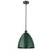 Innovations Lighting Bruno Marashlian Plymouth Dome 12 Inch Mini Pendant - 516-1S-PC-MBD-12-GR-LED