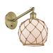 Innovations Lighting Bruno Marashlian Farmhouse Rope 13 Inch Wall Sconce - 518-1W-BAB-G121-8RW