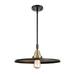 Innovations Lighting Bruno Marashlian Appalachian 16 Inch Large Pendant - 447-1S-BAB-MFR-BK-16