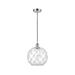 Innovations Lighting Bruno Marashlian Farmhouse Rope 10 Inch Mini Pendant - 616-1P-PC-G122-10RW-LED