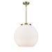 Innovations Lighting Bruno Marashlian Athens 15 Inch Large Pendant - 221-1S-WPC-G121-16-LED