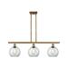 Innovations Lighting Bruno Marashlian Athens 36 Inch 3 Light Linear Suspension Light - 516-3I-BB-G122-8