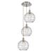 Innovations Lighting Bruno Marashlian Athens Deco Swirl 16 Inch 3 Light Multi Light Pendant - 113B-3P-AC-G1213-10