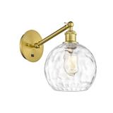 Innovations Lighting Bruno Marashlian Athens Water Glass 13 Inch Wall Sconce - 317-1W-SG-G1215-8-LED