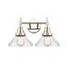 Innovations Lighting Bruno Marashlian Caden 17 Inch 2 Light Bath Vanity Light - 447-2W-SG-G4474