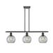 Innovations Lighting Bruno Marashlian Athens 36 Inch 3 Light Linear Suspension Light - 516-3I-OB-G122-8-LED