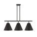 Innovations Lighting Bruno Marashlian Ballston Cone 38 Inch 3 Light Linear Suspension Light - 516-3I-PC-MBC-12-PC