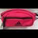 Adidas Bags | Adidas Waist Sport Bag Pink /Black | Color: Pink | Size: 12”X5”X3”