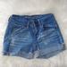 American Eagle Outfitters Shorts | American Eagle Shorts Women Size 2 Preowned Blue Ligh Color | Color: Blue | Size: 2