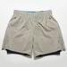 Mizuno Alpha Eco 5" 2-in-1 Shorts Women's Running Apparel Vintage Khaki