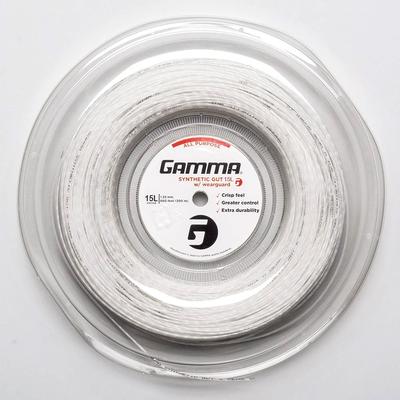 Gamma Synthetic Gut WearGuard 15L 660' Reel Tennis String Reels