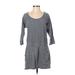 Ann Taylor LOFT Casual Dress: Gray Dresses - Women's Size Small