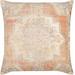 Janagdong 14"L x 22"W Pillow Moroccan Plush Aqua/Burnt Orange/Coral/Deep Teal/Light Beige/Pink/Tan/Teal Lumbar Pillow - Hauteloom