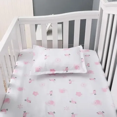 Kit de linge de lit en coton CPull pour garçon et fille ensemble de literie pour bébé couette de