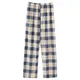 Pyjama homme automne coton long pantalon style japonais simple élastique audicasual grands verges