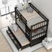 Multi-function Bunk Bed with Trundle and Drawers