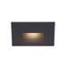 WAC Lighting LEDme 5" Wide LED Step and Wall Light with Lens Color