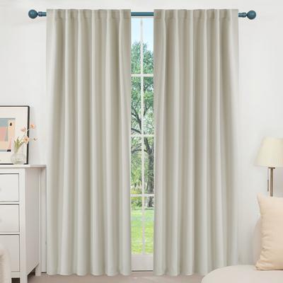 Deconovo Back Tab Blackout 52 Width Curtains (2 Panel)