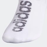 Adidas Underwear & Socks | Adidas Linear Superlite Super No-Show Socks | Color: Gray/White | Size: L