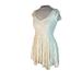 American Eagle Outfitters Dresses | Ae American Eagle Outfitters Lace Mini Fit Flare Dress Cream S Small | Color: Cream | Size: S