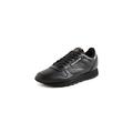 Reebok Unisex Classic Leather Sneaker, Core Black Core Black Pure Grey 5, 37.5 EU