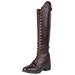 Eliza Lace Up Tall Boot by SmartPak - 8 - Dark Brown - Smartpak