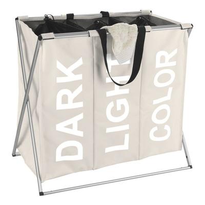 Wenko Wäschesammler »Trio« 130 l beige