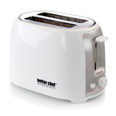 Cool Touch Wide-Slot Toaster- White - 10.75"" x 7"" x 7""