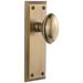 Grandeur Fifth Avenue Solid Brass Passage Door Knob Set with Eden