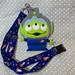 Disney Accessories | Disney Toy Story Alien Claw Machine Lanyard & Id Holder | Color: Blue/Green | Size: Osb