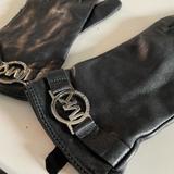 Michael Kors Accessories | Black Leather Michael Kors Gloves. | Color: Black | Size: Small